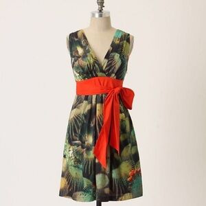 Anthropologie Eva Franco Cactus Dress